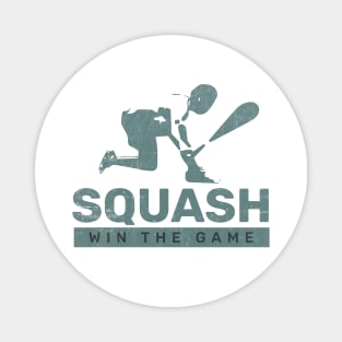 squash player win the game Magnet